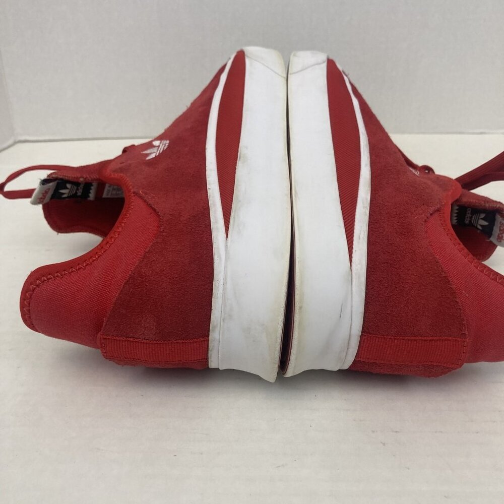 Adidas Sabalo Shoes Mens Size 13 Red Suede Skate Sneakers Low Top Classic Style - Picture 15 of 16